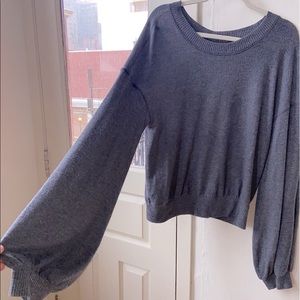 Free People Beach Bell-Sleeved Sweater